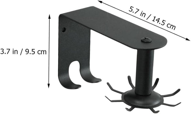 Stainless Steel Rotating Over The Door Utensil Holder Wall Mounted Dish Drying Rack - Image 3