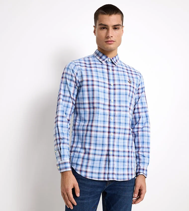 Plaid Long Sleeves Shirt