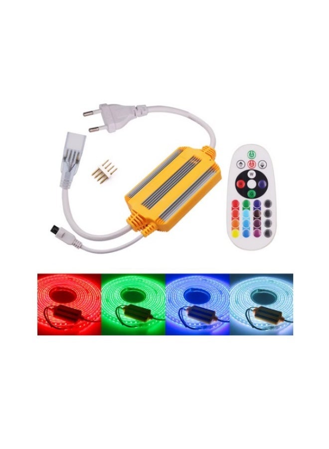 جهاز تحكم LED عالي السعة 1500 وات لشريط RGB – يصل حتى 50 متر – جهاز تحكم عن بُعد متعدد الوظائف للتحكم في السطوع والألوان للتركيبات الكبيرة - Image 4