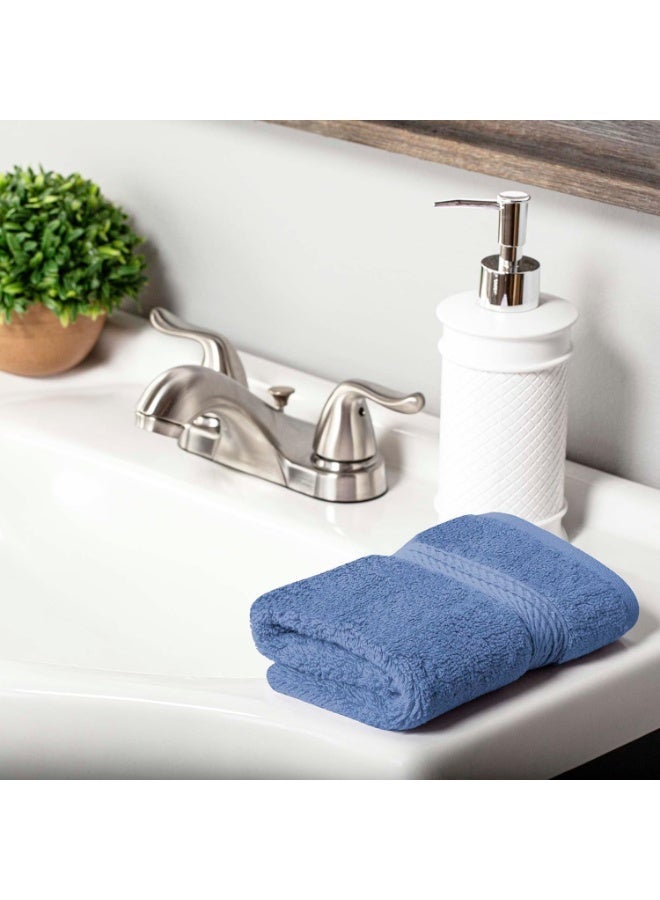 تى ام هوم عرض محدود من TM HOME – اشتري روب فندقي فاخر من القطن الطبيعي 100% بلون بيبي بلو الهادئ واحصل على فوطة مجانية مقاس 50×100 – فخامة فندقية، امتصاص عالي، ونعومة تدوم طويلاً - Image 2