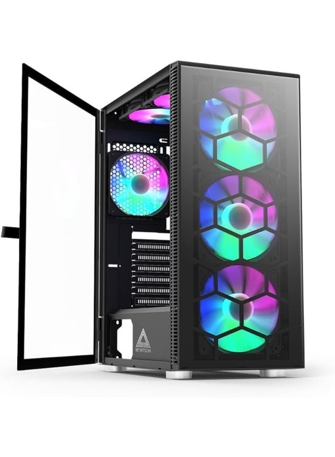 جهاز كمبيوتر للألعاب: معالج Ryzen 5 | بطاقة رسومات GTX 1060 بسعة 6 جيجابايت | ذاكرة وصول عشوائي 16 جيجابايت | قرص صلب SSD بسعة 1 تيرابايت بتقنية NMVE/SATA | نظام التشغيل Windows 11 | يدعم تقنية Wi-Fi 6 للاتصال بالإنترنت - Image 1
