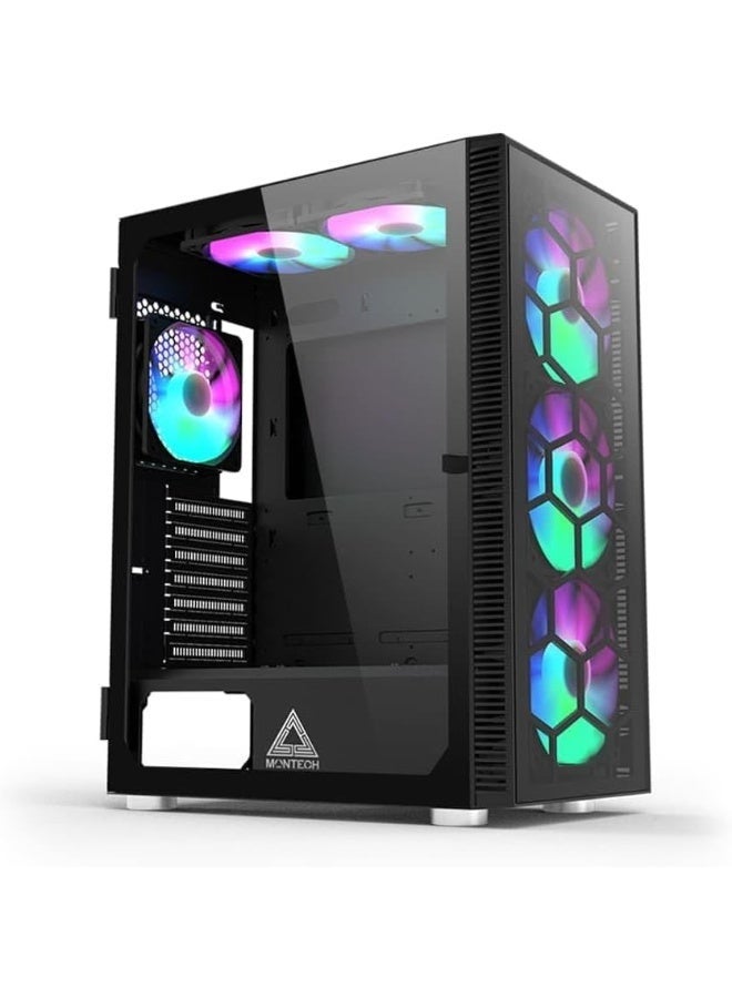 جهاز كمبيوتر للألعاب: معالج Ryzen 5 | بطاقة رسومات GTX 1060 بسعة 6 جيجابايت | ذاكرة وصول عشوائي 16 جيجابايت | قرص صلب SSD بسعة 1 تيرابايت بتقنية NMVE/SATA | نظام التشغيل Windows 11 | يدعم تقنية Wi-Fi 6 للاتصال بالإنترنت - Image 2