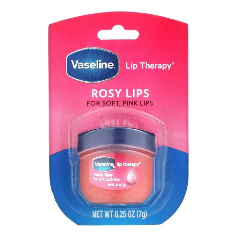 Vaseline Lip Therapy Rosy Lips | Tinted Balm for Soft Pink Finish | 72Hr Moisturization | Rosy Floral Fragrance | 7g - Image 5