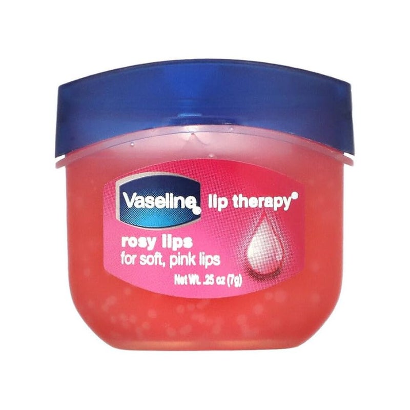 Vaseline Lip Therapy Rosy Lips | Tinted Balm for Soft Pink Finish | 72Hr Moisturization | Rosy Floral Fragrance | 7g - Image 3