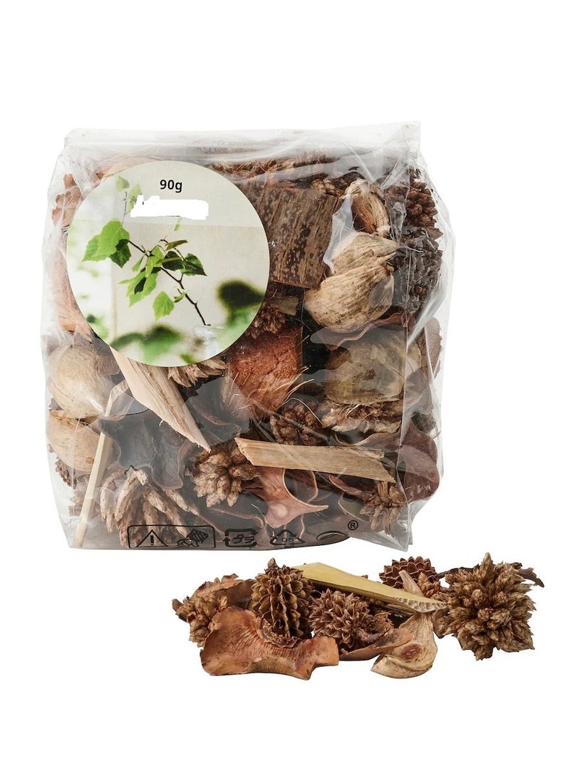Generic - Scented potpourri, Scandinavian Woods/white, 90 g - Image 1