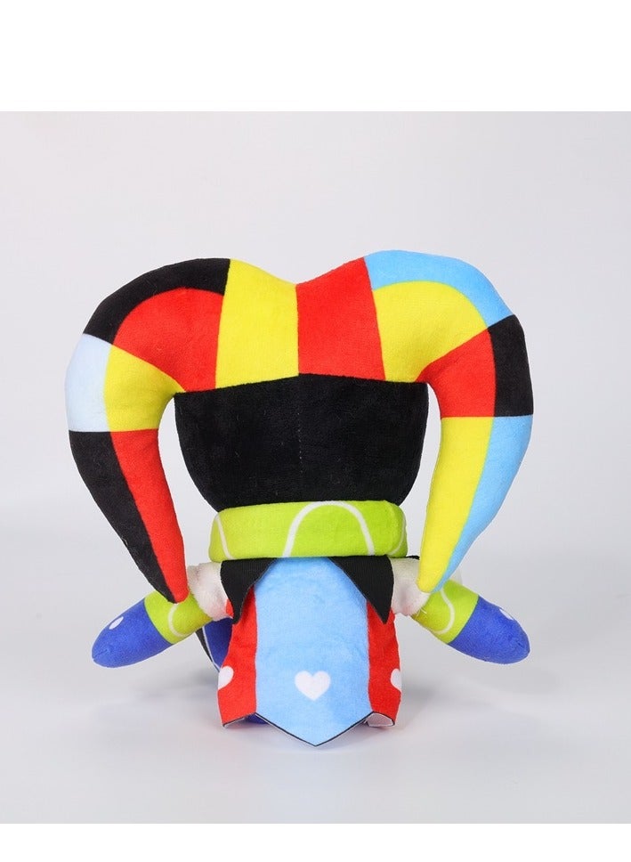Plush Toy Doll for Hell’s Paradise Festival Gift   Ultimate Evil Boss Clown Doll, 30cm Twin-Horned Clown Plushie - Image 5