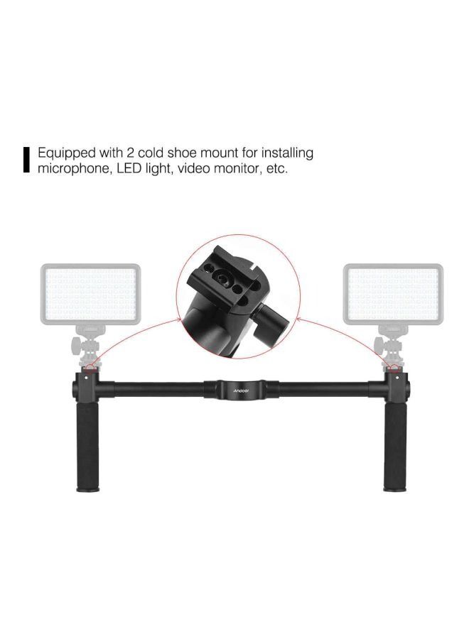 Dual Grip Handheld Bracket Handlebar  - Image 4