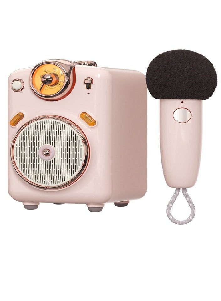 AROAQ Fairy-OK Portable Bluetooth Speaker with Microphone Voice Change Karaoke Function FM Radio TF Card - Image 1