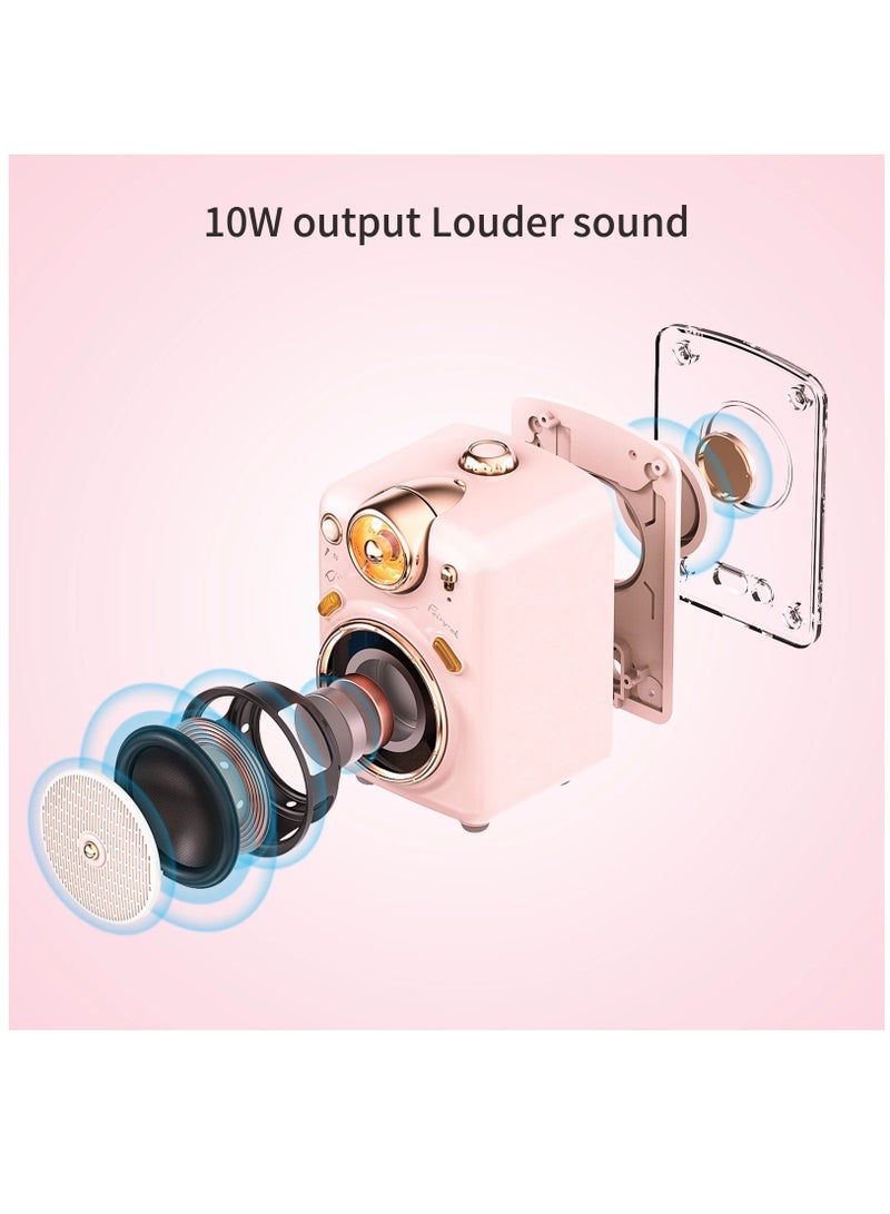 AROAQ Fairy-OK Portable Bluetooth Speaker with Microphone Voice Change Karaoke Function FM Radio TF Card - Image 2