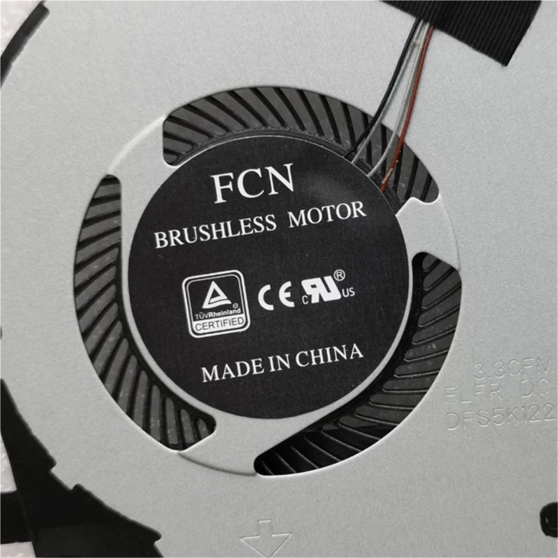 Laptop Cooling Fan Heatsink Radiator Replacement for Dell Latitude 3301 Inspiron 5390 5391 - Image 5
