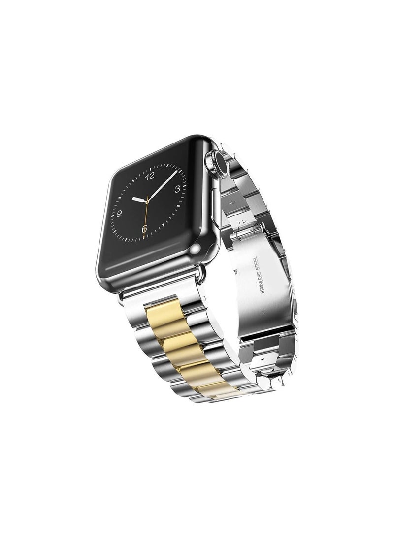 Phone Planet Stainless Steel Strap Metal Bracelet for Apple Watch Series 6/5/4/3/2/SE - 42/44 mm - Image 2