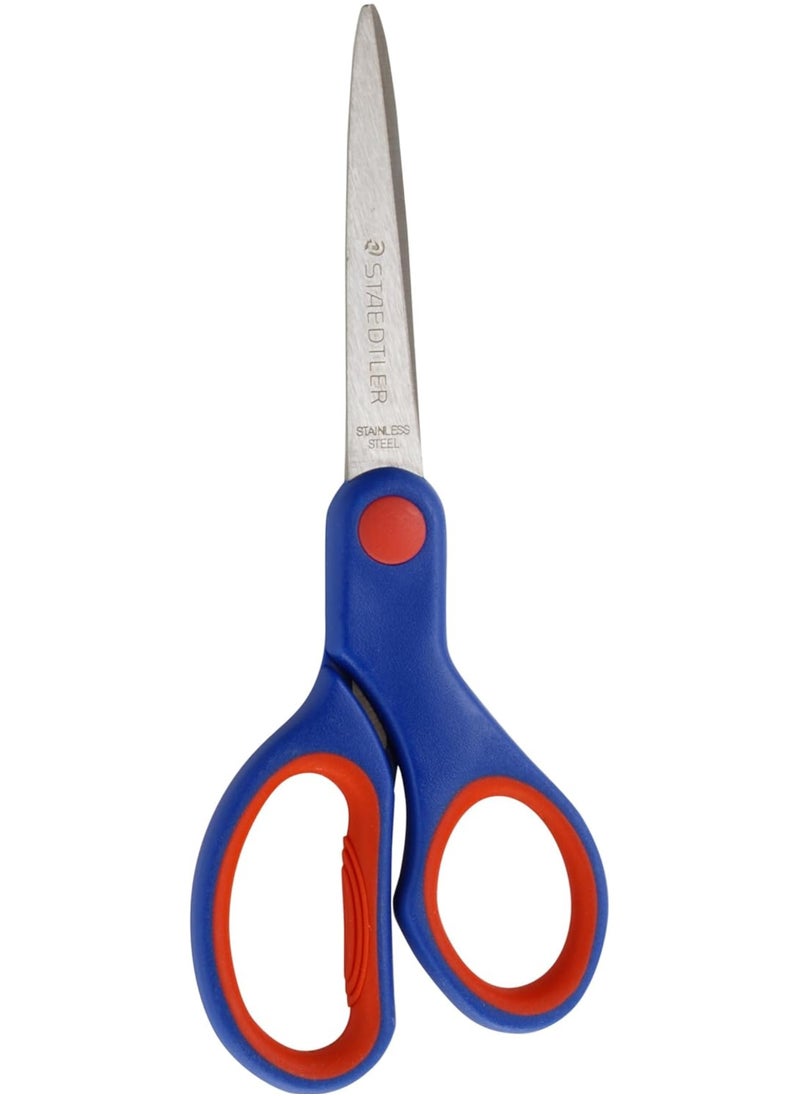 STAEDTLER Staedtler-Stainless Steel Scissors 17 cm Length For Home Office School - Multi Color  - Image 2