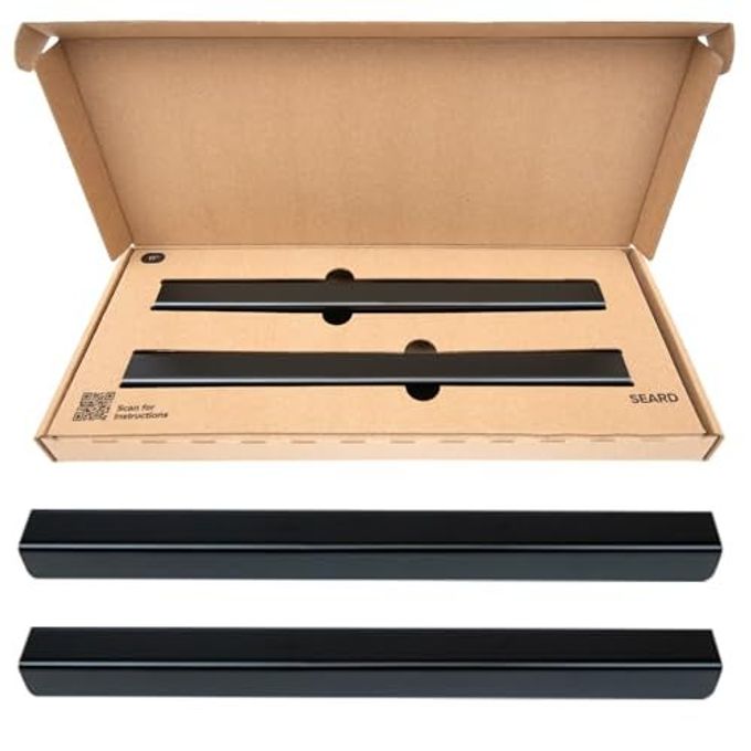 SEAR'D Stainless Steel Drawer Cap Protects Cabinet Edges from Damage. Slip-on Design with 3M Adhesive for a Secure fit. Fits 3/4" Thick or Less Doors and Drawers (Oil Rubbed Bronze, 11 Inch) - Image 5