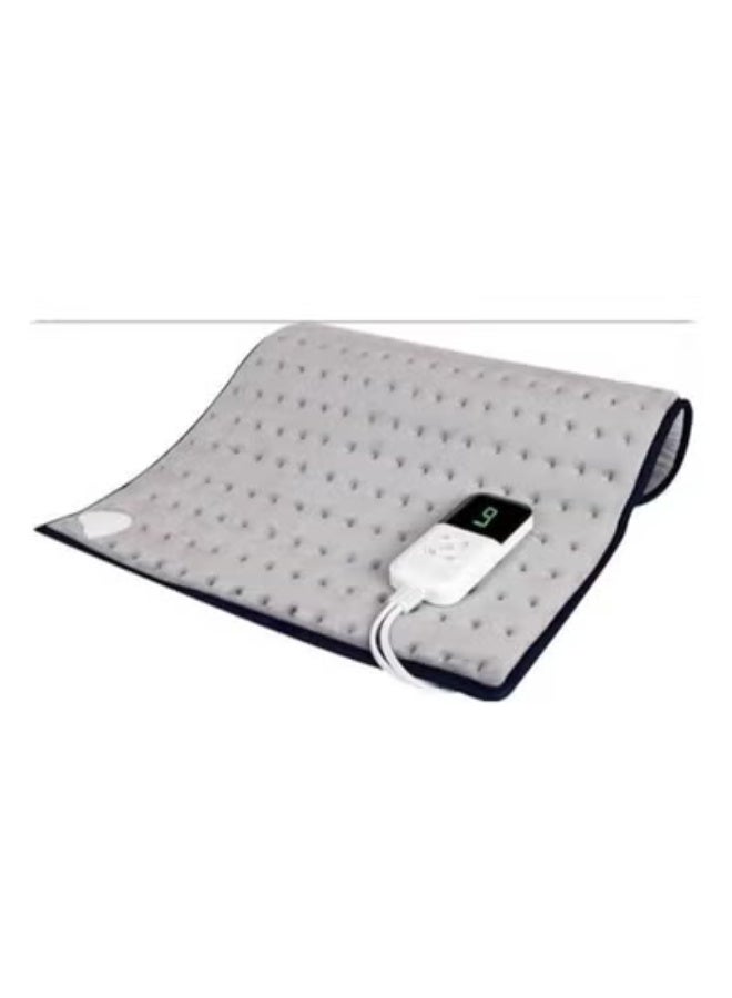 وسادة تدفئة كهربائية مقاس XL مع شاشة رقمية – 9 مستويات لضبط الحرارة لتخفيف الألم والراحة التامة - Image 1