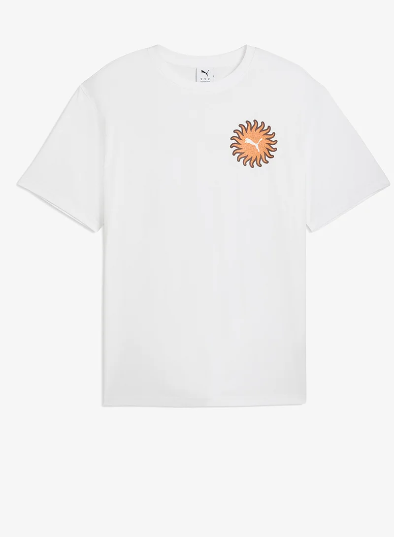 بوما تيشيرت مريح للقيادة عند الغروب