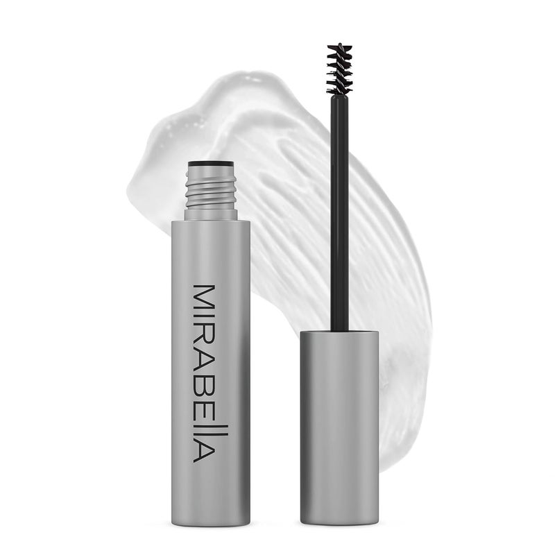 Mirabella Pro Sculpt Clear Brow Gel Flexible Hold Clear Eyebrow Gel for Fuller ThickerLooking Brows Eyebrow Brush and Gel Perfect and Sculpt with Panthenol and Glycerin to Soften and Hydrate