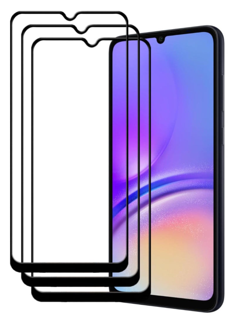ACLIX 3 Pieces Antistatic ESD Dustproof Premium Quality High Definition Tempered Glass Screen Protector Designed For Samsung Galaxy A05 - Image 1