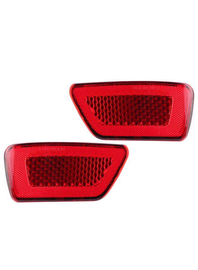 2Pcs Rear Bumper Reflector Left/Right ​57010720AC Fit for Dodge Journey AVP/Crew/Crossroad/GTRed Lens - Image 2
