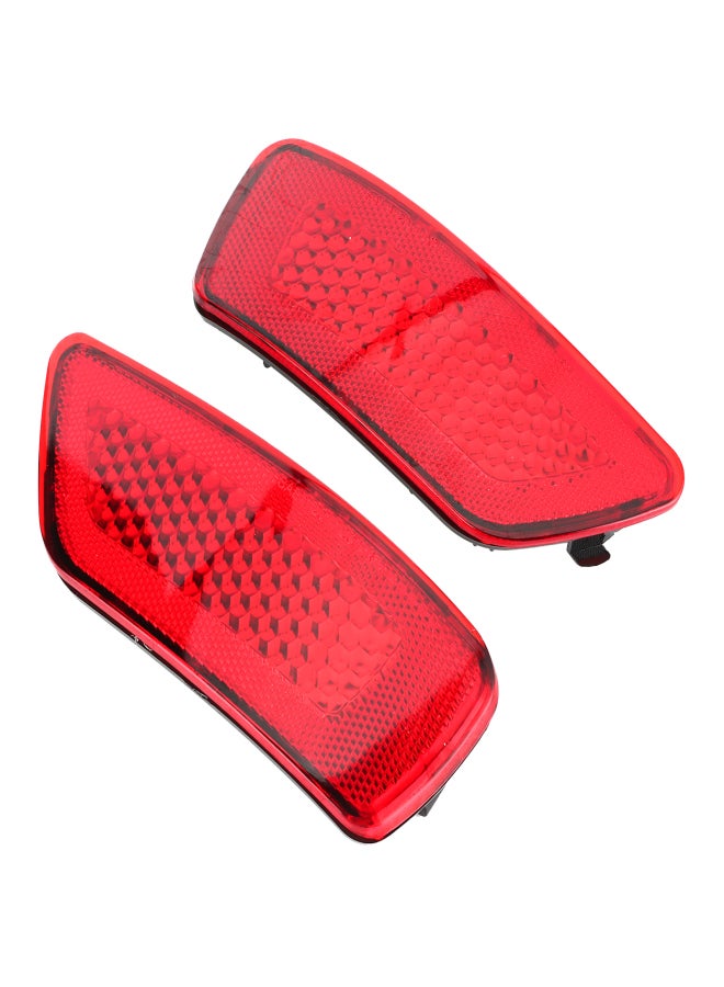 2Pcs Rear Bumper Reflector Left/Right ​57010720AC Fit for Dodge Journey AVP/Crew/Crossroad/GTRed Lens - Image 5