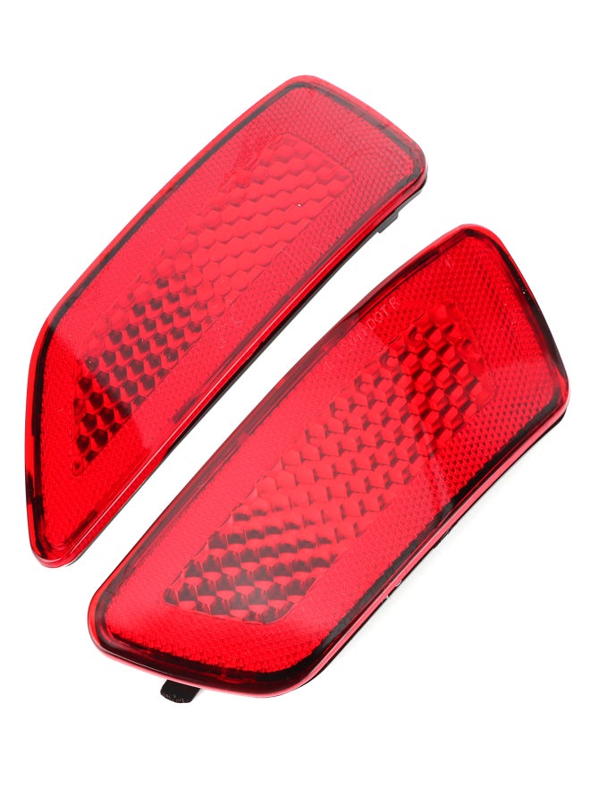 2Pcs Rear Bumper Reflector Left/Right ​57010720AC Fit for Dodge Journey AVP/Crew/Crossroad/GTRed Lens - Image 4