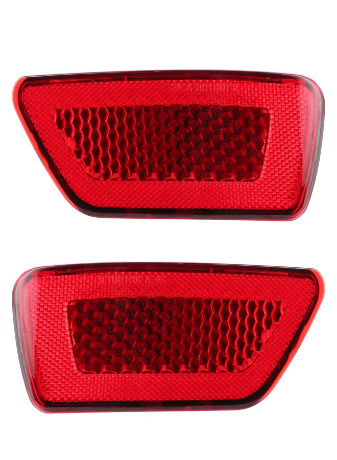 2Pcs Rear Bumper Reflector Left/Right ​57010720AC Fit for Dodge Journey AVP/Crew/Crossroad/GTRed Lens - Image 1