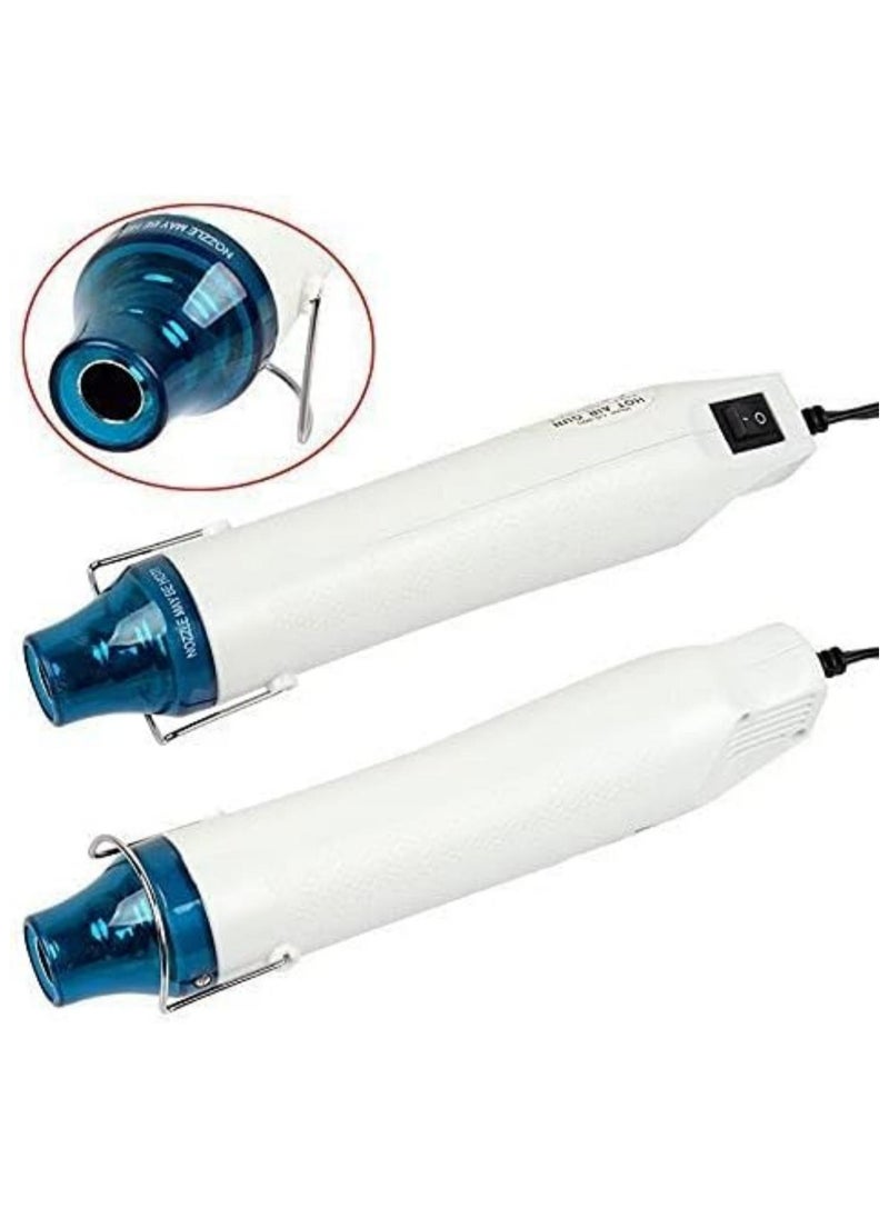 Oasisgalore Heat Gun for Bubble Removal in Epoxy Resin and Acrylic Art, DIY Glitter Tumblers (White)  - Image 4