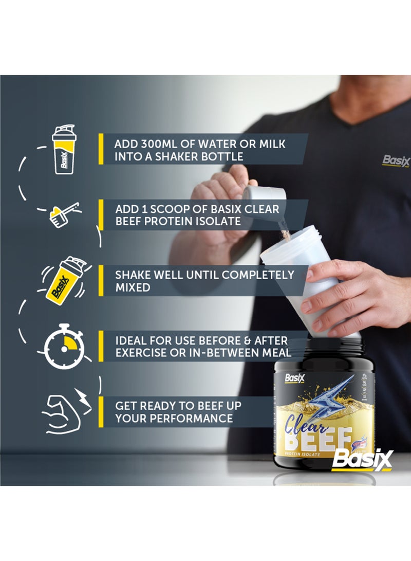 Basix Beef Protein Isolate Energy Fusion Flavour 2.2lb - Image 3