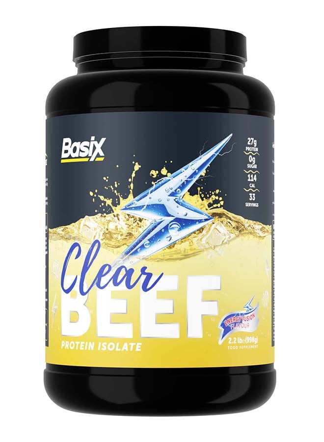 Basix Beef Protein Isolate Energy Fusion Flavour 2.2lb - Image 1