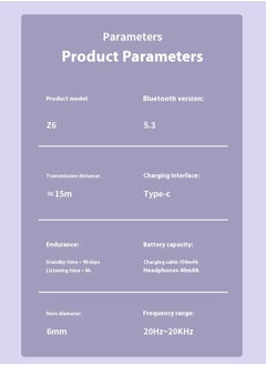 Generic Heart-shaped in-ear wireless Bluetooth headset  - Image 2