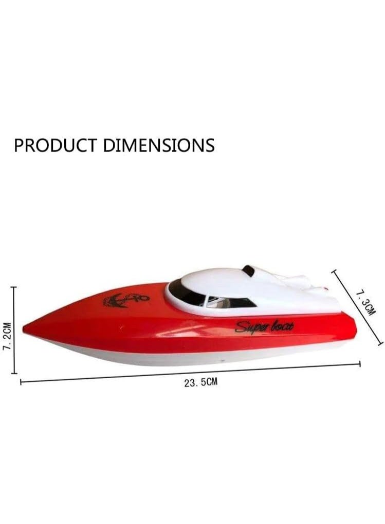 REZZOSS Remote Control Speedboat Water Remote Control Toy - Image 3