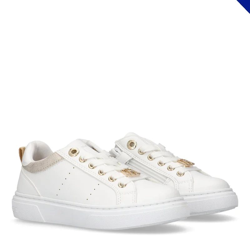 TOMMY HILFIGER Kids Lace Up Low Top Sneakers
