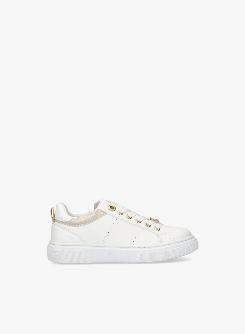 TOMMY HILFIGER Kids Lace Up Low Top Sneakers