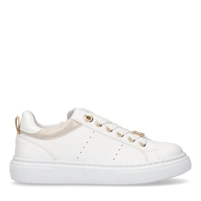 TOMMY HILFIGER Kids Lace Up Low Top Sneakers  - Image 2