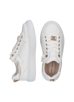 TOMMY HILFIGER Kids Lace Up Low Top Sneakers  - Image 4