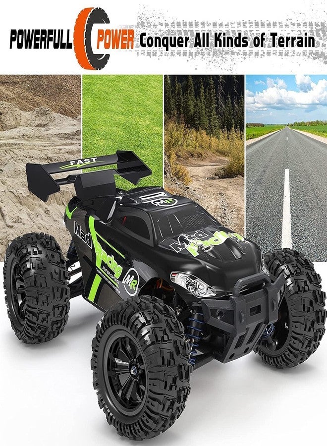 GORMERY Racing Rally RC Cars, 35KM/H High Speed Remote Control Car, 4WD 1:18 Scale 2.4GHZ Monster Truck for Kids& Adults (Multicolor) - Image 4