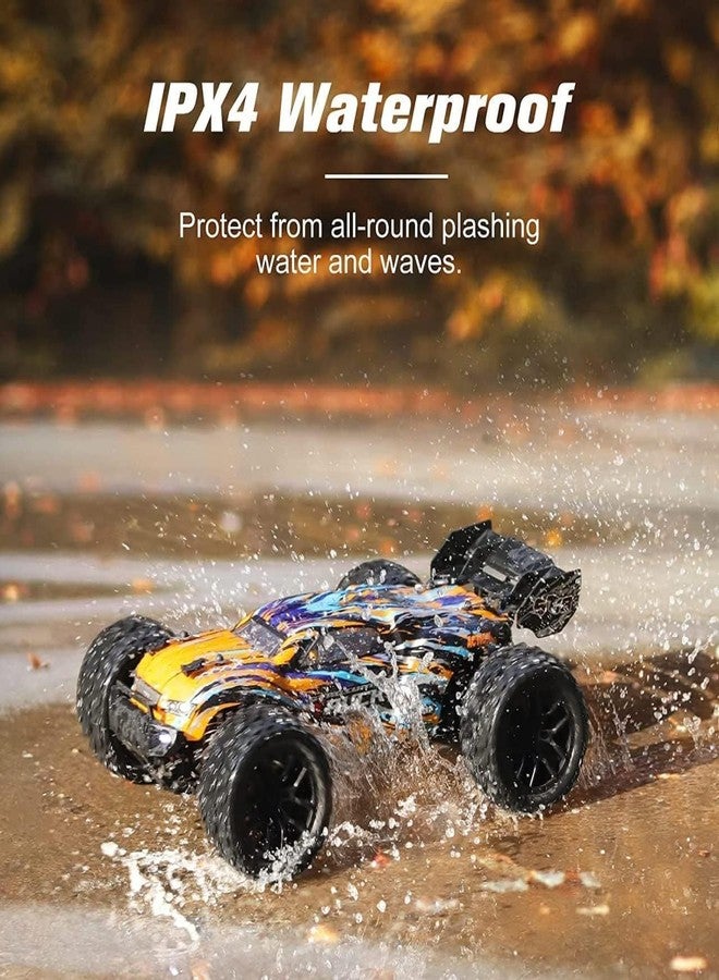 GORMERY Racing Rally RC Cars, 35KM/H High Speed Remote Control Car, 4WD 1:18 Scale 2.4GHZ Monster Truck for Kids& Adults (Multicolor) - Image 2
