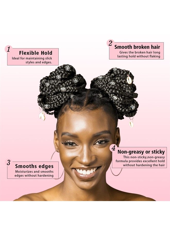 Goiple عصا الشمع للشعر، عصا بومادة الشعر لعناية طويلة الأمد، عصا شمع الشعر لتنعيم وتثبيت الشعر المستعار، شمعات تصفيف للشعر المتطاير وتجاعيد الحواف (2.7 أونصة) - Image 5