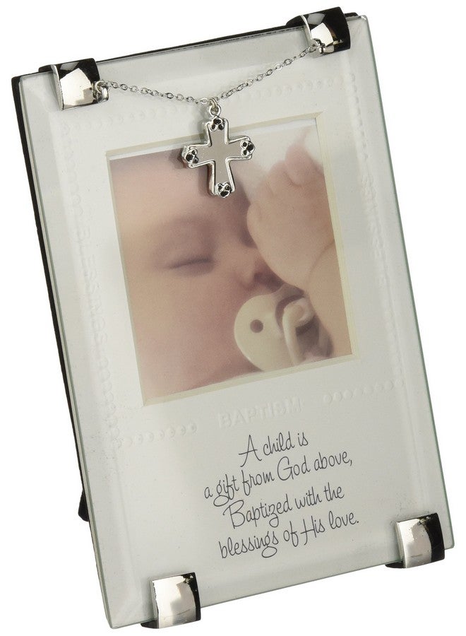 mud pie Gods Gift Baptism Clip Frame - Image 1