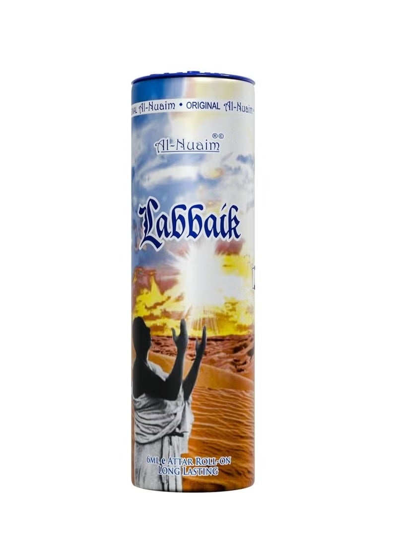 Al Nuaim Al-Nuaim Barrel Series Labbaik Attar Roll On Perfume Oil, 6ml, Alcohol-Free Concentrated Ittar for Men & Women - Image 3