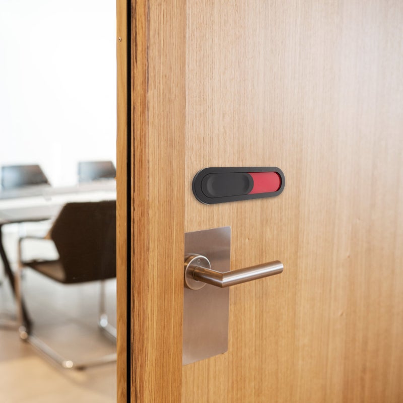 2pcs Vacant Occupied Sign: Office Privacy Sign - Magnetic Slider Door Indicator Meeting Room Vacant Occupied Status Signage For Conference Room - Image 3
