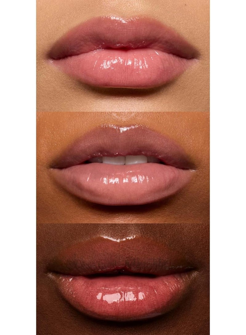 elf Glow Reviver Lip Oil, Nourishing, Tinted for High Gloss Finish, Enriched with Jojoba Oil Shade Giving Guava - Image 3