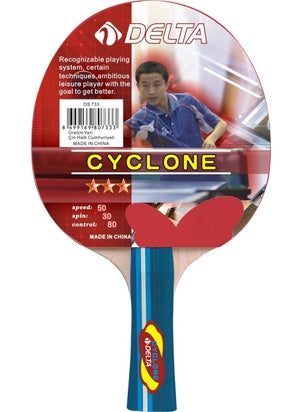 Cyclone Table Tennis Racket (Ping Pong Racket)