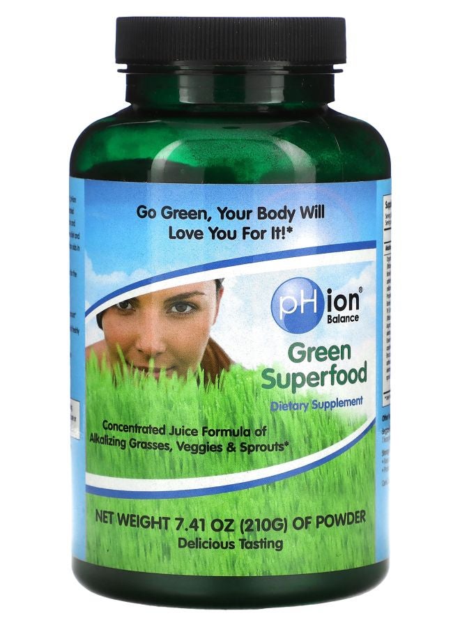 Green Superfood Powder 7.41 oz (210 g)