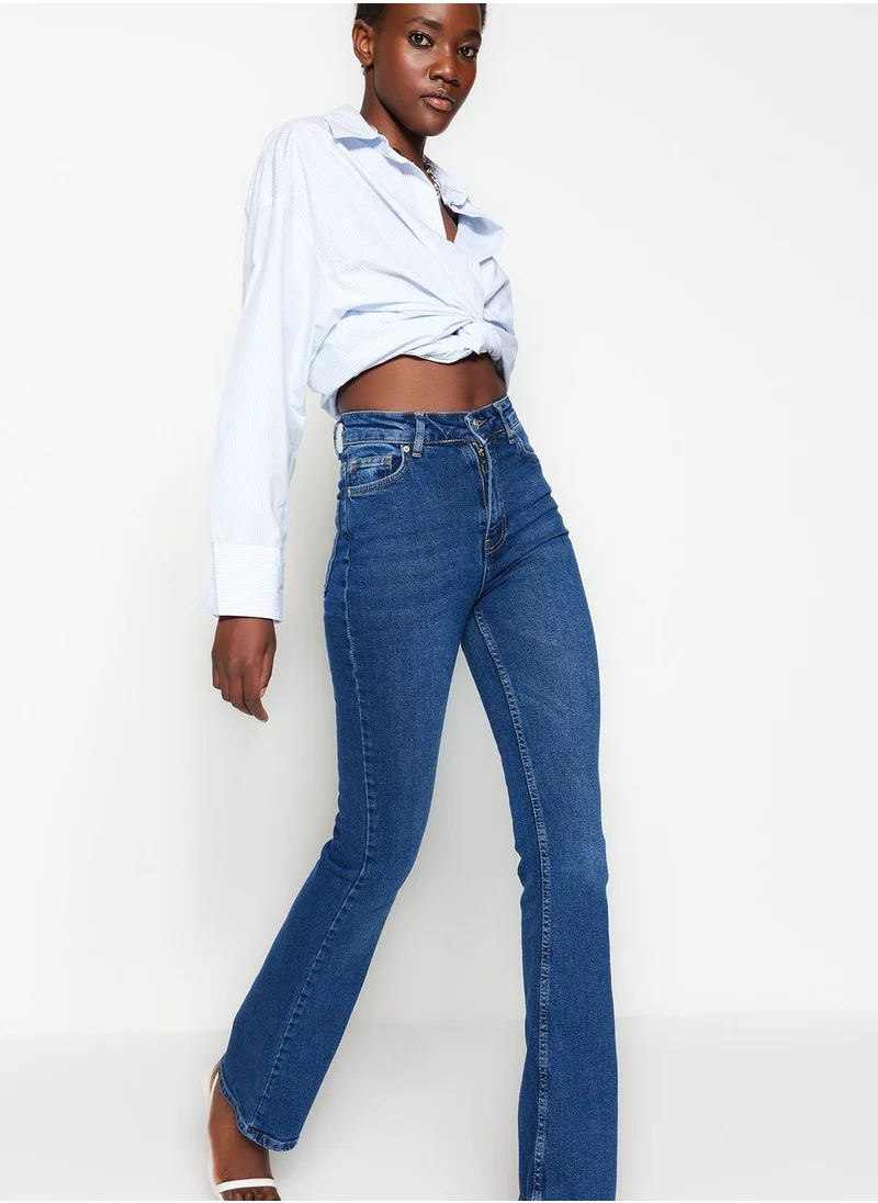 trendyol High Waist Flared Jeans