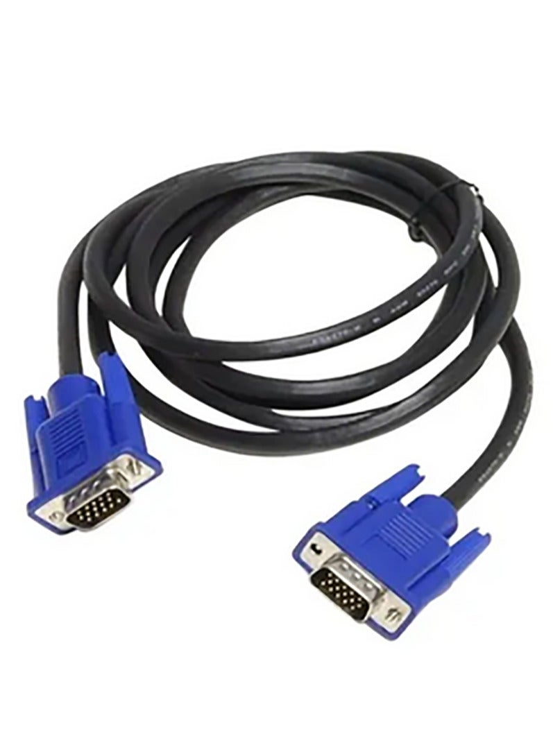VGA Male to Male cable black