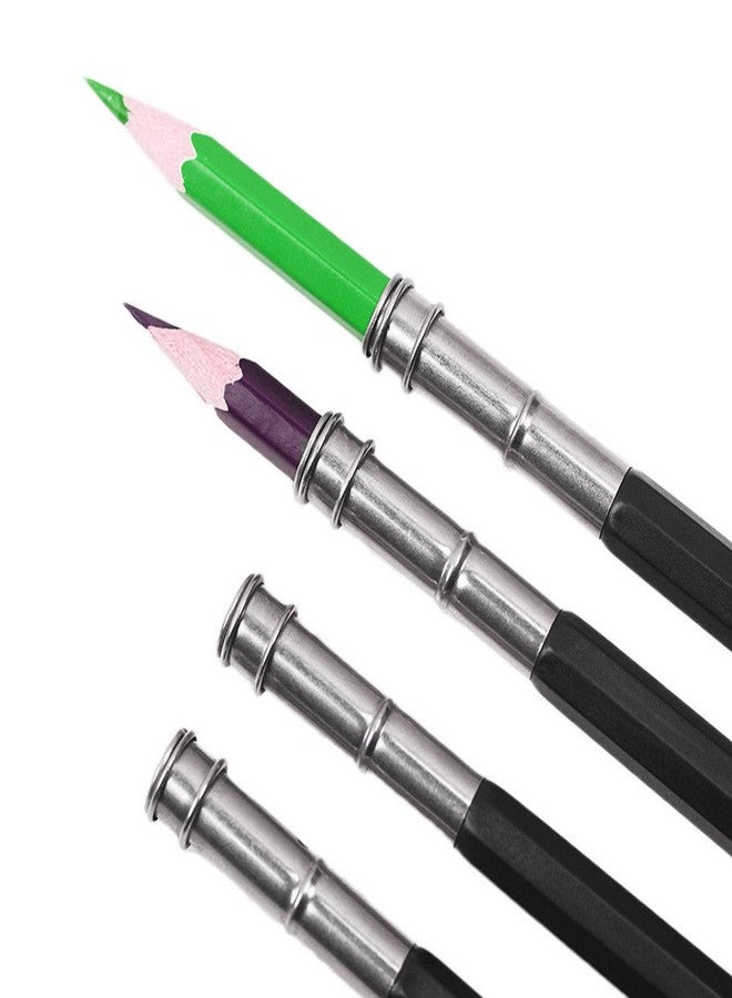 FoRapid Adjustable Dual Head Pencil Extender Holder Art Craft Hobby School Office Makeup Eyeliner Color Sketch Write Drawing Tool - Image 5