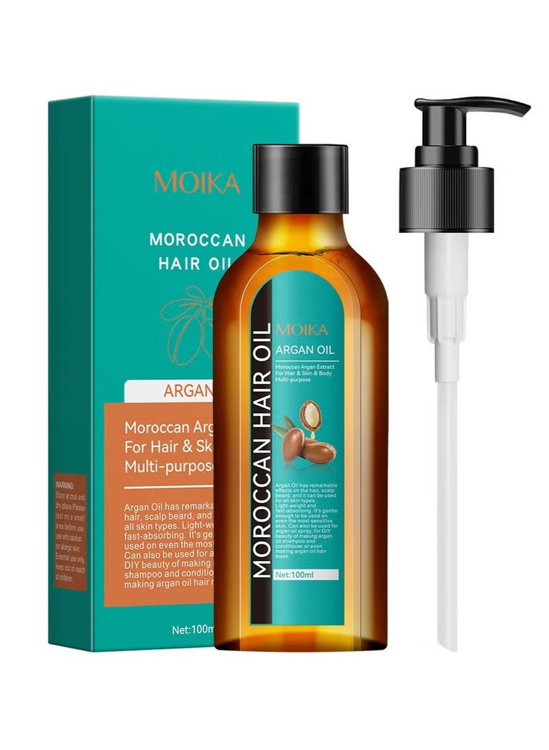 MOIKA Moroccan Hair Oil 100ML - Image 1