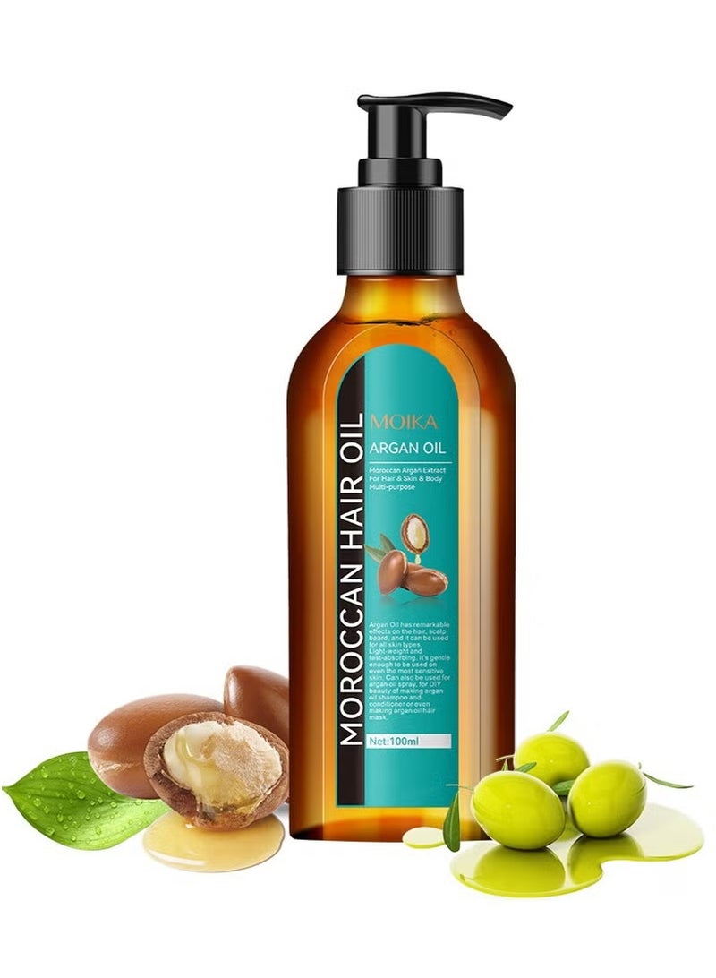 MOIKA Moroccan Hair Oil 100ML - Image 2