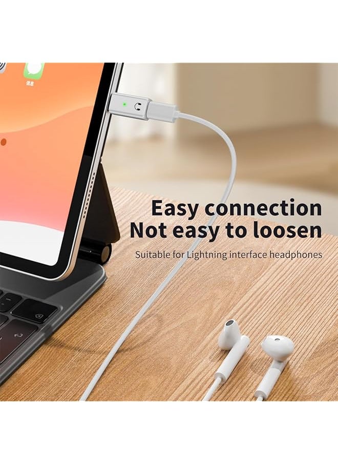 erorex - Usb C To Lightning Audio Adapter Usb C Male To Lightning Female Hifi Audio For Iphone 15 Series Compatible With Ipad Pro Macbook Pro Imac And More Usb C Devices - Image 1