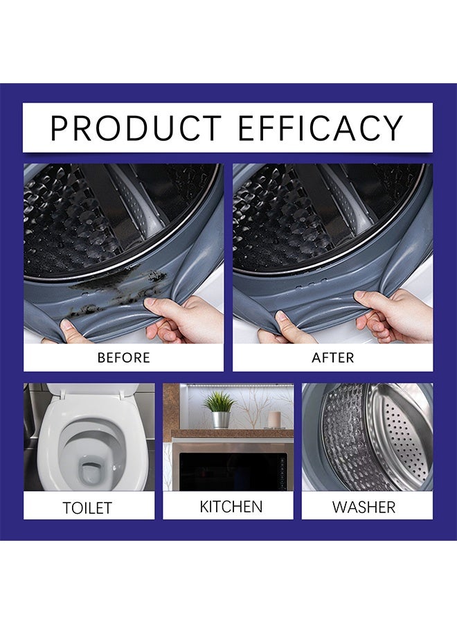 Jakehoe منظف البقع, جل مزيل البقع المنزلي, منظف الغسالة مع فرشاة, جل مزيل البقع لمنظف غسالة الجص البلاط, حائط, مانع التسرب, زجاج, مطبخ, أحواض - Image 5